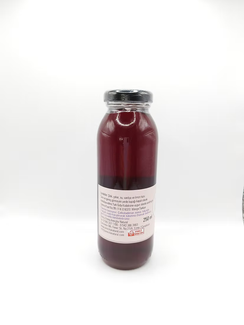 Anniçka Çilek Şurubu 250ml